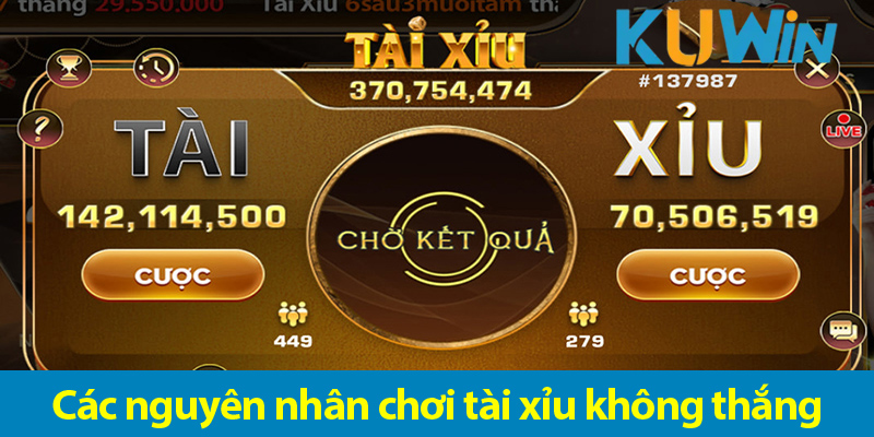 Hướng dẫn mẹo khắc phục khi đánh tài xỉu toàn thua đơn giản nhất